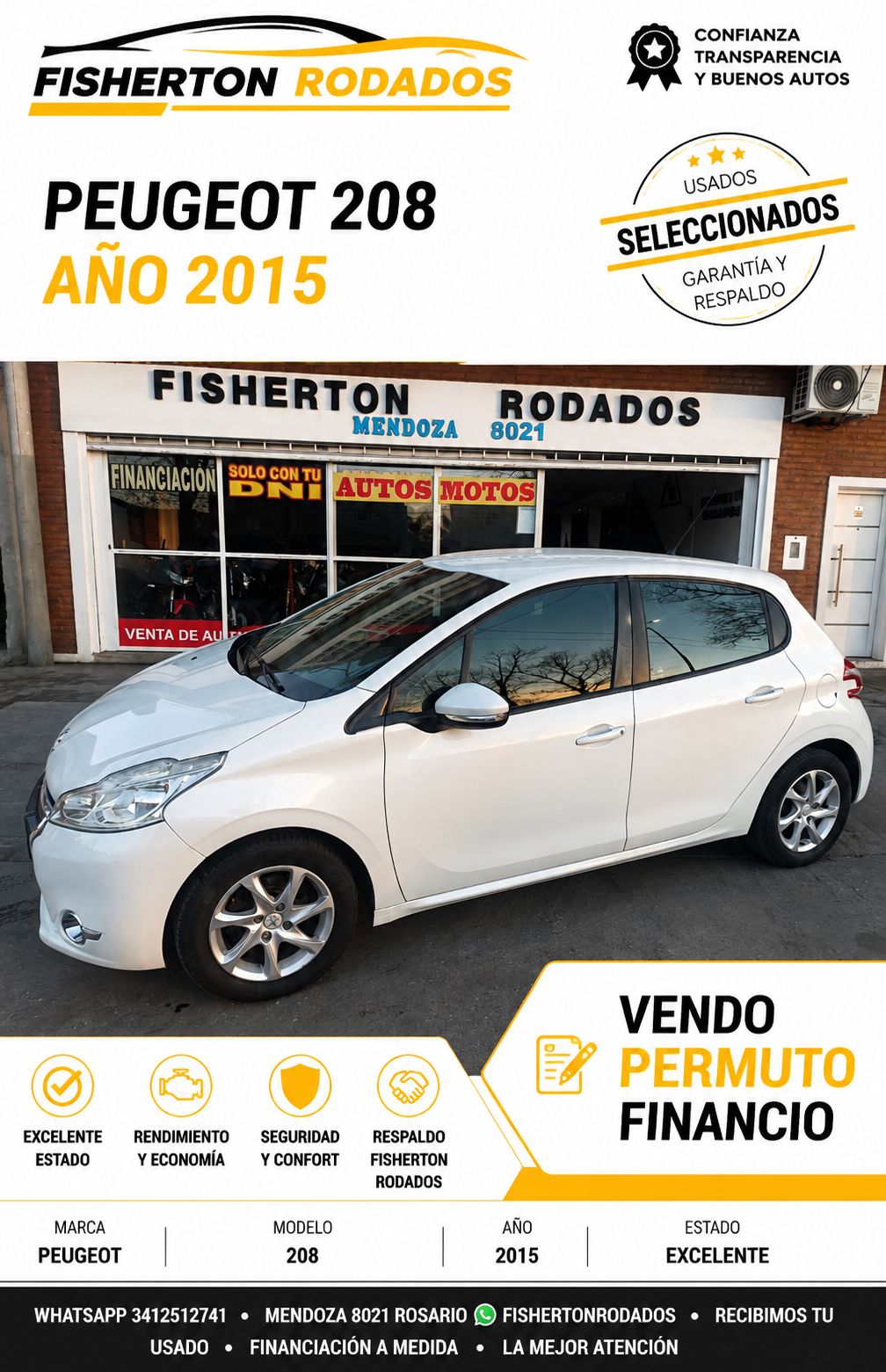 Peugeot 208 ALLURE GNC